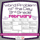 Word Problems 3rd Grade, February, Spiral Review, Distance