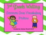 3rd Grade Common Core Writing Vocabulary Posters