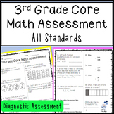 3rd Grade Core Math Assessment: All Standards: Diagnostic 