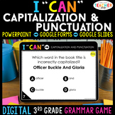 3rd Grade DIGITAL Grammar Game | Capitalization & Punctuation