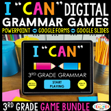 3rd Grade DIGITAL Grammar Games BUNDLE - Literacy Centers 
