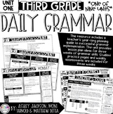 3rd Grade Daily Grammar Unit 1