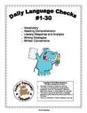 3rd Grade Daily Language Checks #1-30