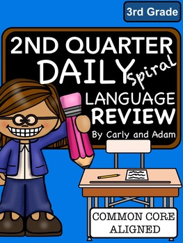 Preview of 3rd Grade Daily Language Review: 2nd Quarter, weeks 10-18