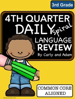 Preview of 3rd Grade Daily Language Review: 4th Quarter, Weeks 28-36