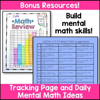 3rd Grade Daily Math Review by Teacher Trap | Teachers Pay Teachers