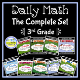 3rd Grade Daily Math Spiral Review COMPLETE SET BUNDLE