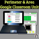 3rd Grade Digital Area and Perimeter Unit {Google Slides}