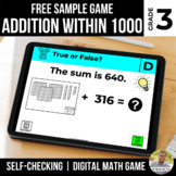 3rd Grade Digital Math Game | Addition within 1000 | Dista