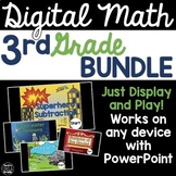 3rd Grade Digital Math Games Bundle