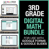 3rd Grade Digital Math Games | Math Centers | 3rd Grade Paperless Math Test Prep