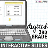 3rd Grade Math Google Slides TEST PREP Math Review Activit