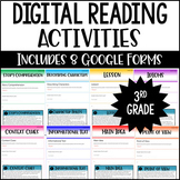 3rd Grade Digital Reading Activities - Reading Google Form