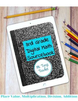 Preview of 3rd Grade Digital Sourcebook: Place Value, Multiplication, Division, Addition