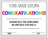 3rd Grade Diploma
