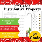 3rd Grade Distributive Property of Multiplication 3.OA.5/M