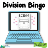 3rd Grade Division Bingo  - Distance Learning for Google