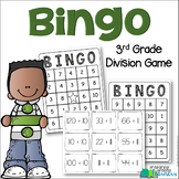 3rd Grade Division Bingo {3.OA.7 Math Center/Station/Game}
