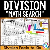 3rd Grade Division Facts Equal Groups Practice Color by Nu