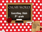 3rd Grade Dolch Packet:Alphabetizing, Guide Words, Syllabl