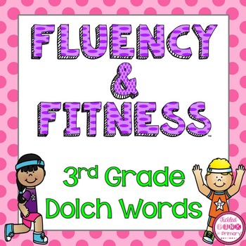 Preview of Dolch 3rd Grade Sight Words Fluency & Fitness® Brain Breaks