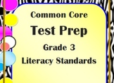 3rd Grade ELA Common Core Test Prep: Literary Standards