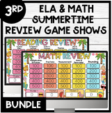 3rd Grade ELA & Math End of Year Review | Game Show | Summ