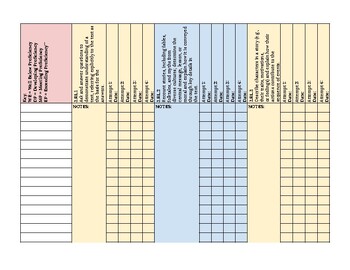 Preview of 3rd Grade ELA Reading Literature Standards Checklist CCSS