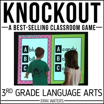 Preview of 3rd Grade ELA Review - 3rd Grade Test Prep Games - End of the Year Knockout