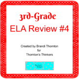 3rd Grade ELA Review for Spring Testing #4