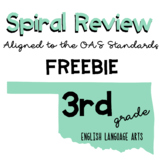 3rd Grade ELA Spiral Sample OAS Aligned