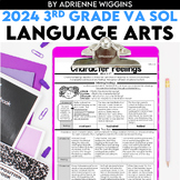 3rd Grade ELA VA SOL Study Guides for the 2024 Standards