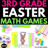 3rd Grade Easter Math Centers Spring Hands On Activities Bunny Math Games