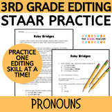 3rd Grade Editing STAAR Practice - Pronouns