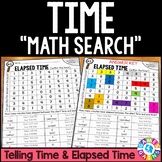 Elapsed Time Worksheets & Telling Time Activities Practice