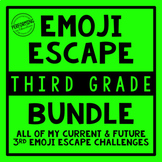 3rd Grade Escape Game Bundle | Math and ELA Review