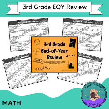 Preview of 3rd Grade End-of-Year Review