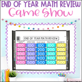3rd Grade End of Year Review Math Game Show