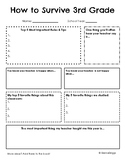3rd Grade End of Year Student Survey