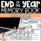 3rd Grade End of the Year Memory Book | PRINT & DIGITAL