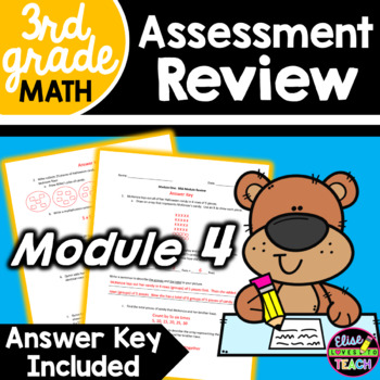 Preview of 3rd Grade Engage NY End of Module 4 Assessment Review