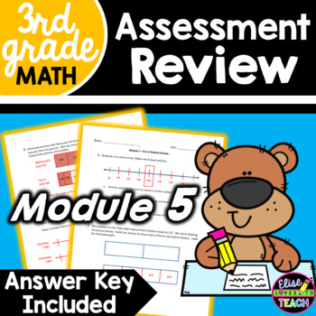 Preview of 3rd Grade Engage NY End of Module 5 Assessment Review
