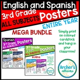3rd Grade English & Spanish I Can TEKS Statement Posters A