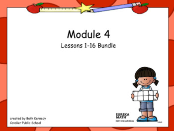 Preview of 3rd Grade Eureka Math - Module 4 Bundle