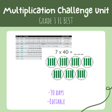 3rd Grade FL BEST Multiplication Challenge Unit