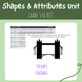 3rd Grade FL BEST Shapes and Attributes Unit