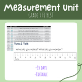 3rd Grade FL BEST Using Measurements Unit