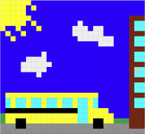 3rd Grade First Day of School Multiplication (Pixel Art)