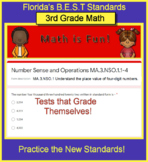 3rd Grade Florida BEST Math TEST MA.3.NSO.1 Number Sense &