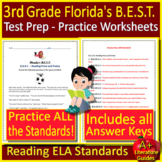 3rd Grade Florida FAST Reading ELA Test Prep Florida BEST 
